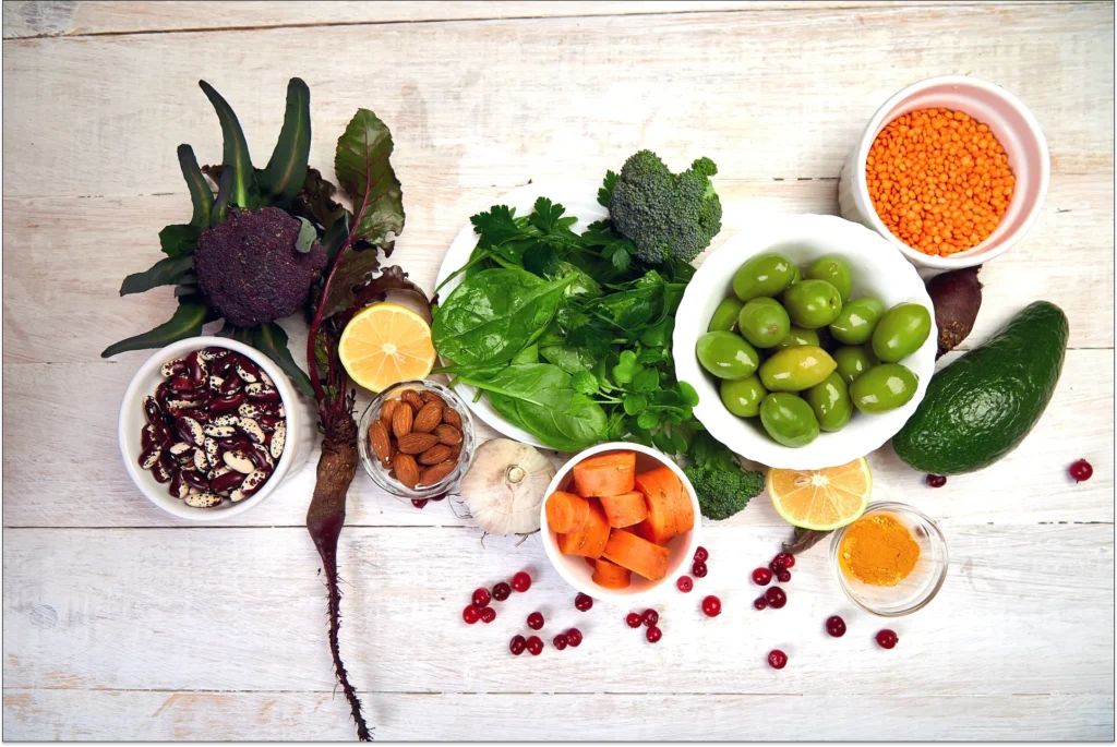 esempio di dieta vegana equilibrata