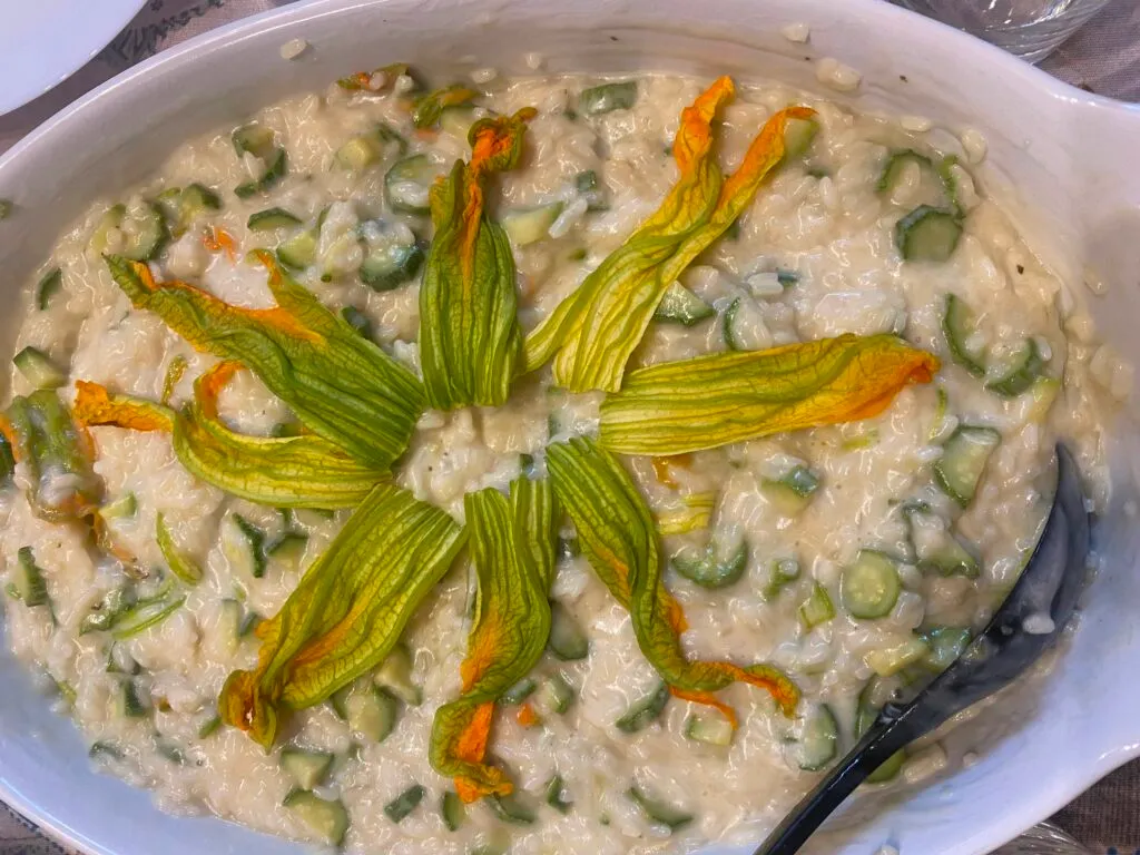 risotto zucchine