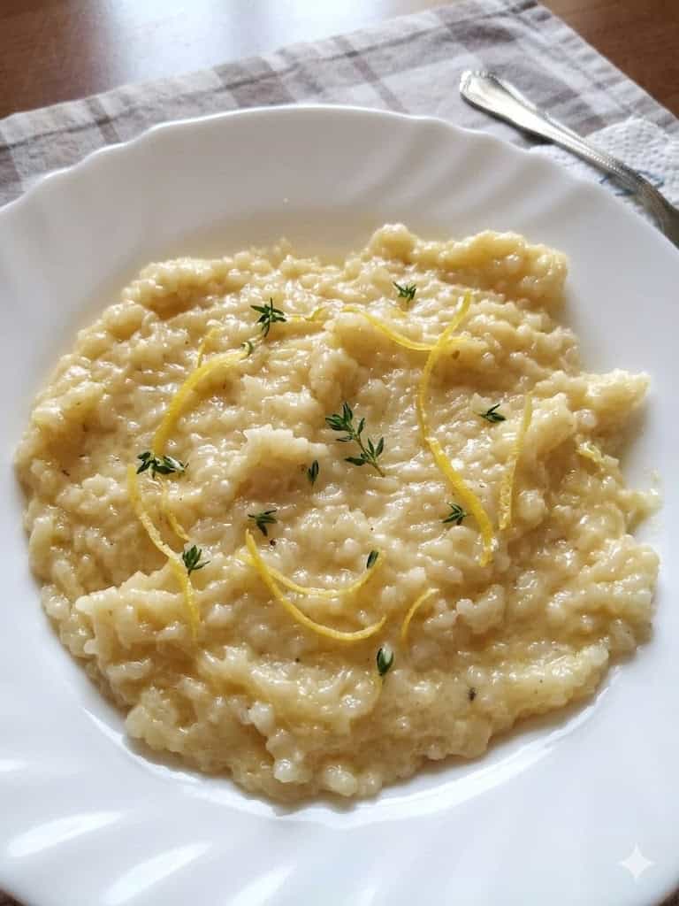 Puré di patate cremoso con limone e erbe aromatiche, facile da preparare.