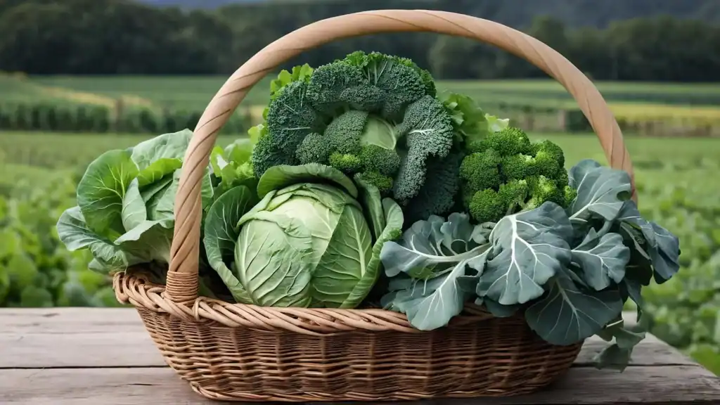 Cesto di verdure biologiche e sostenibili per una dieta sana.